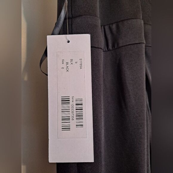 Jovani 51785 Bodice Jumpsuit Black Size 0 - Picture 7 of 10